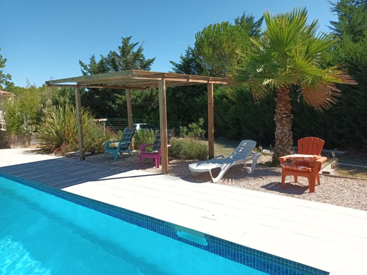 Chalet Banane Devant Piscine, A 6Km Du Festival De Piano De La Roque D'Antheron Rognes Kültér fotó